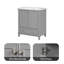 Ensemble de meuble-lavabo simple 30 po Merelyn-291443928
