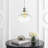 Pinner 1 - Light Chrome Single Pendant
