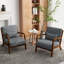 Jyrin 65.5 Cm Wide Cotton Armchair-731053760-731053763