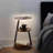 Kleopas 23.6" Metal 3-Tier Nightstand with Integrated LED Light-375919234