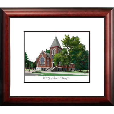 Alumnus Framed Lithograph Framed Photographic Print