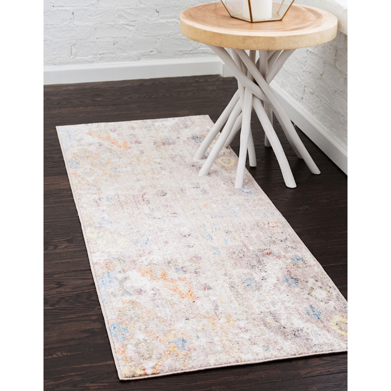 Geometric Indoor Rug, Runner 2'2" x 6'