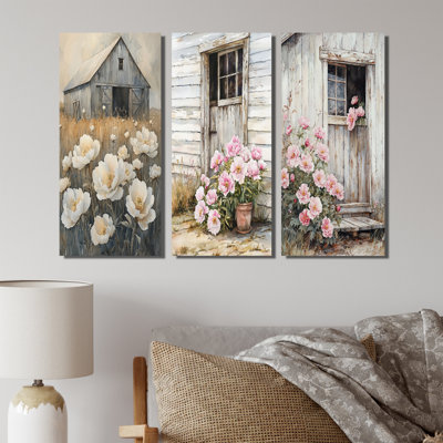 Pivoines par The Milking Barn I - Collection de reproductions sur toiles florales