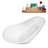 71" Streamline Freestanding Tub and Tray With Internal Drain-101697658