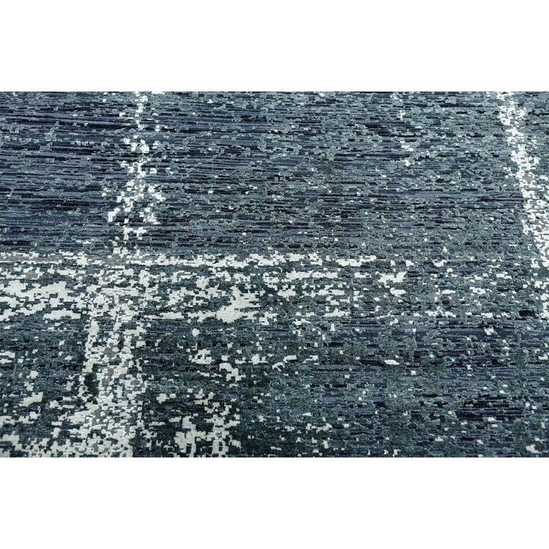 Canterbury Hand Knotted Abstract Area Rug, Rectangle 9' x 12'