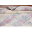 Tapis oriental rayé à motif abstrait 4 x 6