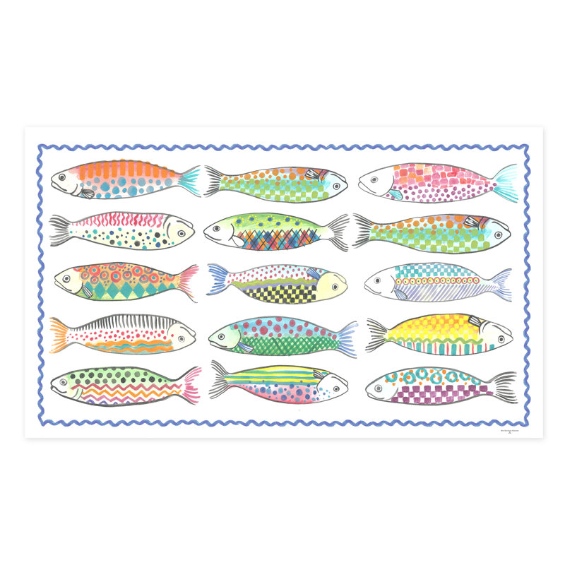 Go Fish 3' X 5' Floor Mat