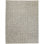 Sashiko Hand Knotted Geometric Area Rug in Gray/Brown