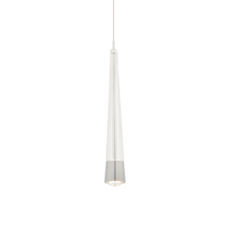 Quill LED Pendant, 4000K, Chrome