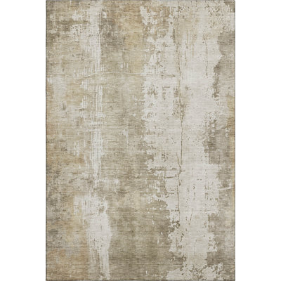 Premium Machine Washable Baford AMF1649 Abstract Rug