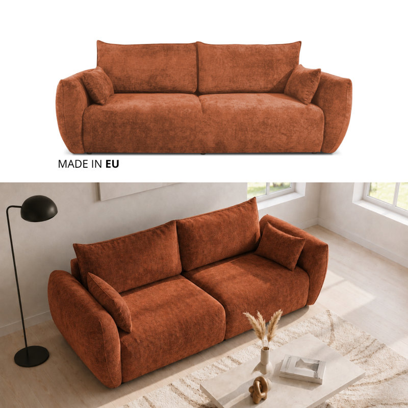 Sofa, Orange FLOW 9