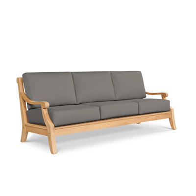 Khari Sonoma 3-Person Teak Outdoor Sofa