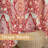Floral Teal Curtains for Bedroom 80% Blackout Thermal Insulated Lined Double Layer Vintage Peacock Printed Pattern Darkening Drapes for Living Room Grommet 2 Panels-285242211-285242210-282981375