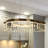 Josse Dimmable Wagon Wheel LED Crystal Chandelier