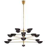 AERIN Graphic Grande Four-Tier Chandelier