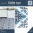 12" by 12" Luxury Vinyl Tile