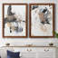 Ruckus I - Ensemble de 2 peintures sur toiles encadrées-1380066470-1380066464