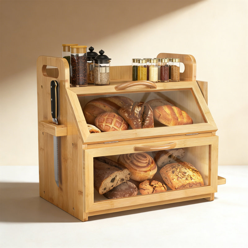 Food Storage Container, Beige