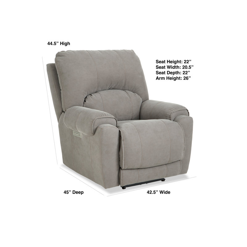 Fauteuil inclinable électrique Demps Zero Gravity, Tanné
