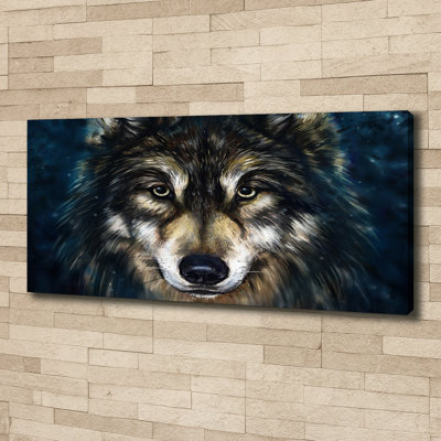 Wolves - No Frame Print on Canvas