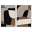 All The Way Set Abstract Canvas Print by Oliver Gal, Black Frame, 10 x 15-1028217825-1028217852