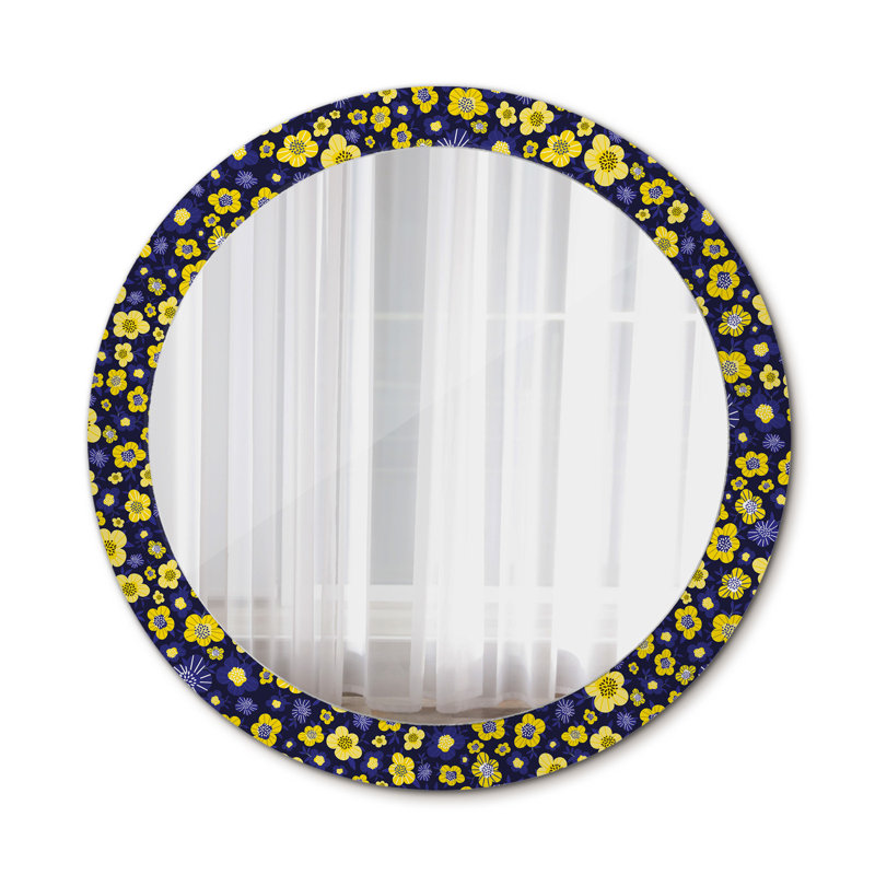 Huldar Glass Flat Wall Mirror