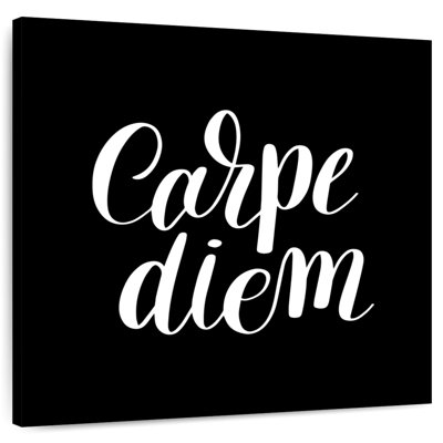 Carpe Diem Typography