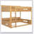 Queen Over Queen Bunk Bed With Storage Shelves And USB Ports-1451919235