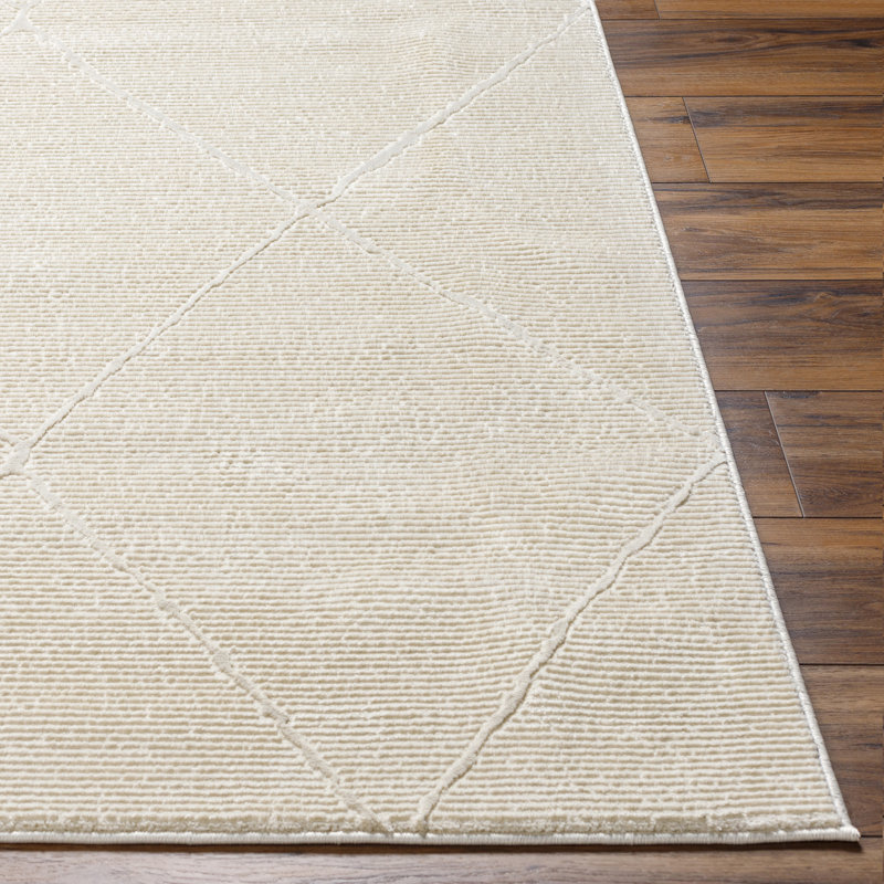 Chambersville Pearl Machine Washable Area Rug, Rectangle 6'3" x 9'