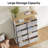 Chaseburg 8-Drawer Dresser With Open Media Shelf, 45.9'' Tall Dresser With Wooden, Storage Tower With Sturdy Frame, Chest of Drawer For Closet, Hallway-1772750934
