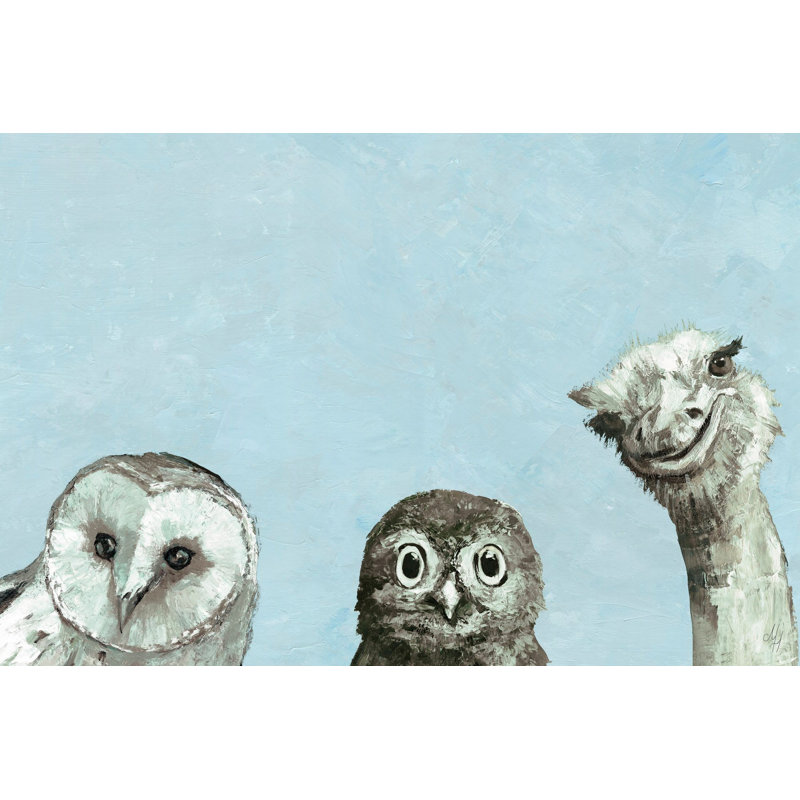 «Big Eyes in Blue», reproduction sur toile tendue, H 30 po x l 45 po