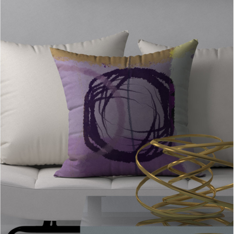 Housse de coussin carrée/insert, H 20 po x l 20 po