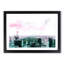 Central Park & New York City in Abstract - Picture Frame Graphic Art Print-55680971-55680972