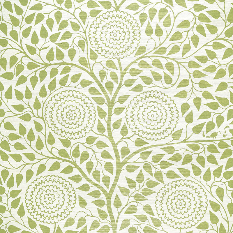 Panneau de sisal Kayon, Vert tendre