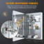 Dawnetta 500mm W 700mm H Frameless Medicine Cabinet Mirror 2 Adjustable