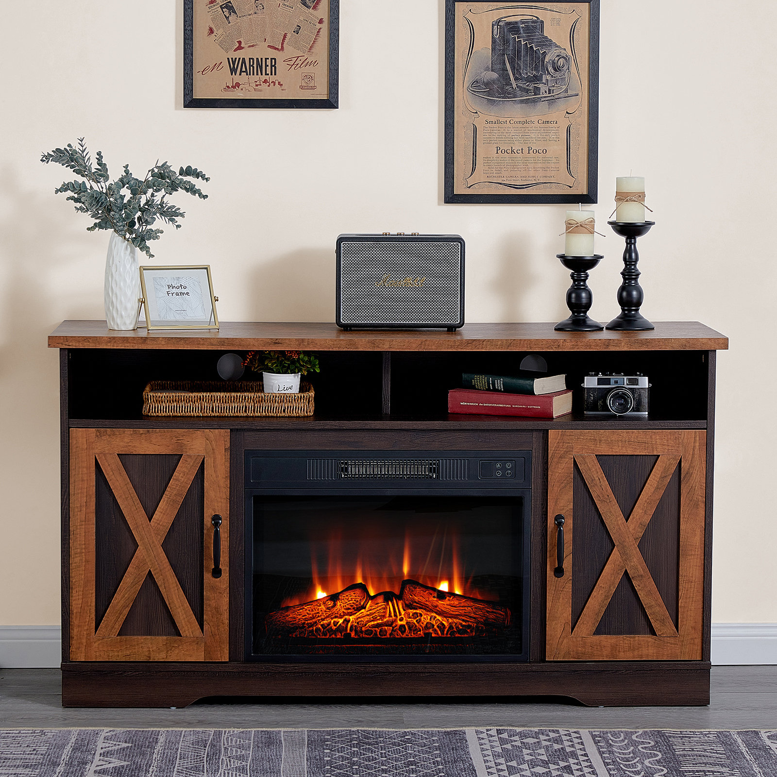 Laurel Foundry Modern Farmhouse Chetek Media Console u0026 Reviews | Wayfair