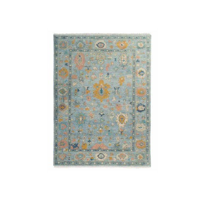 Hand Knotted Wool Oriental Area Rug