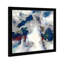 Blue And Silver Abstract " Blue And Silver Abstract Shades " Painting Print-68784118-68784127
