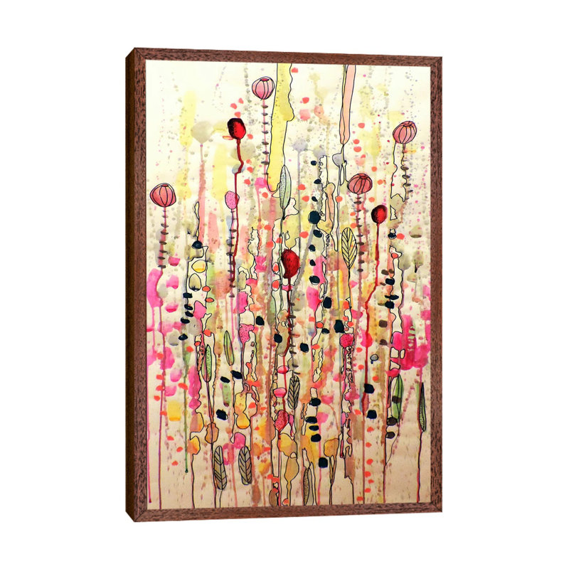 Samsara by Sylvie Demers - Painting on Canvas, 101.6 cm H x 66.04 cm W, Classic Wood Floater Framed