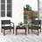 Ardengo Rectangular 2 - Person Bistro Set with Cushions