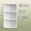 3-Tier Corner Bathroom Shelves-99230055