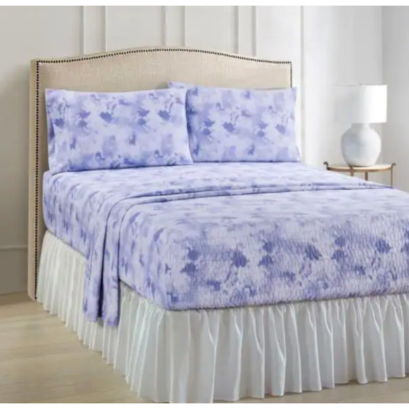 Twin Sheet Set with 2 Pillowcases, Lilac