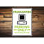 Enseigne de programmateur en aluminium-437851252
