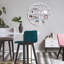 Amyris 5 Piece Circle Metal Accent Shelf-309763966
