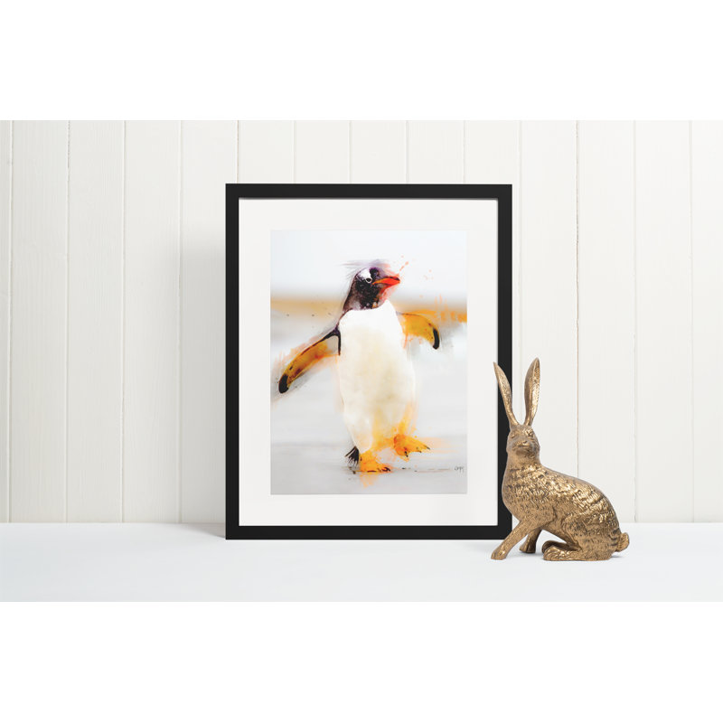 Cute Pengiun - Single Picture Frame Print