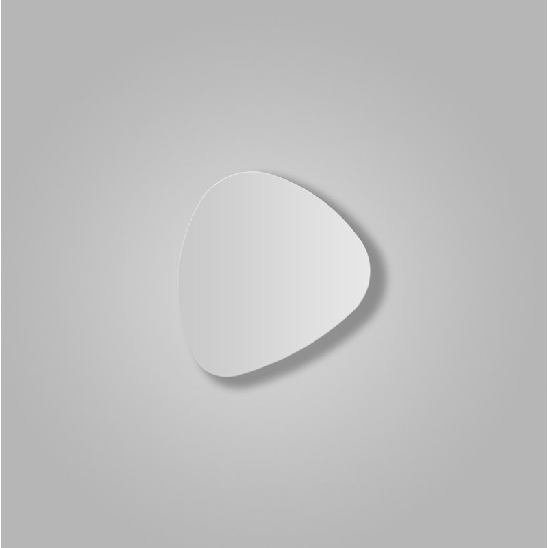 Tria 02 LED Dimmable Wall Light, White Satin Lacquer