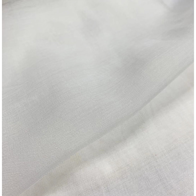 Rideau transparent en polyester Woodhull, Beige