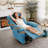 Recliner Chair， 360° Swivel Reclining Chair For Living Room, Small Manual Recliner For Small Space-1728959149