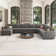 Anureet Oversized Modular Sectional U Shaped Corner Sofa With Storage Ottman