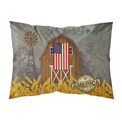 Patriotic Barn Land Microfiber